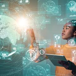 Schenker ser en stor potential i att kombinera realtidsdata med avancerad AI för att möjliggöra smartare och optimerad terminalanvändning. Foto: DB Schenker