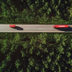 Leverans på väg. Pressbild: Instabee
