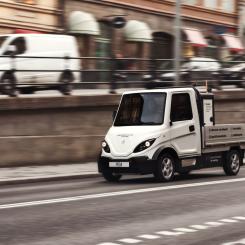 Produktionen av lastbilen Pro4 kommer att bli kvar på Inziles anläggning i Västervik. Foto: Inzile
