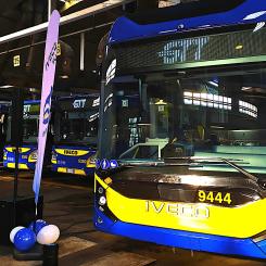 Iveco Bus toppar listan i Italien. Foto: IVECO