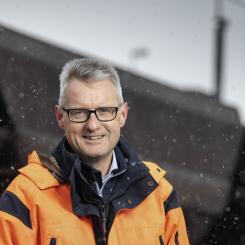 Jan Lundgren tillträder som Chief Operating Officer, COO, för Arctic Rail på deltid. Uppdraget kombineras med hans nuvarande roll som Head of Strategy Logistics inom LKAB:s vd-stab. Foto:  Arctic Rail