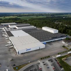 Ahlsells logistikcentrum i Hallsberg Fotograf: Ahlsell