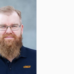 Den 1 februari tillträdde Jonas Ström som ny logistikchef för marknadsavdelningen på Norra Timber. Foto: Norra Timber