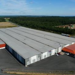 Logistikfastigheten i Jönköping. Foto: SLP