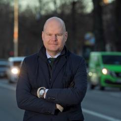 Marcus Dahlsten, vd Transportföretagen. Foto: Transportföretagen