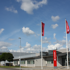 Det nya distributionscentret förväntas vara i full drift i början av 2027 Foto: Kramp