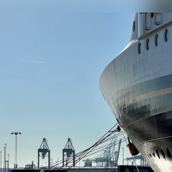 Disney Magic, som anlöpte Arendal i Göteborgs hamn i augusti, var en bidragande orsak till att 2022 blev en rekordsäsong för kryssning i Göteborgs hamn. Bild: Göteborgs Hamn