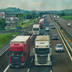 EU:s transportministrar ska tydliggöra regelverket för internationella transporter med längre och tyngre fordon. Arkivbild