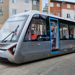 Coventry Very Light Rail (CVLR-system) är tänkt att fungera som ett tillägg till den befintliga kollektivtrafiken och bidra till att minska både trängsel och koldioxidutsläpp. Foto: Coventry University