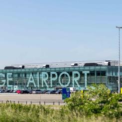 Flygplatsen i belgiska Liege. Foto: Wikipedia Common, kredit: Raimond Spekking
