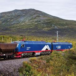 LKAB tvingades ställa in drygt 1000 tågtransporter 2022.
FOTO: LKAB