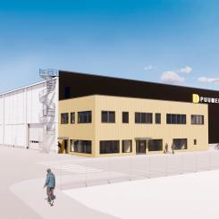 I samband med affären skrev Logicenters även på ett avtal med Puumerkki Oy som kommer att hyra den nya fastigheten från och med sommaren 2025. Bild: Logicenters