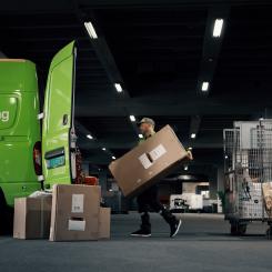 Den nya terminalen beskrivs som ett tydligt lyft för personalen, där större och bättre anpassade ytor underlättar både lastning och lossning. Foto: Aksel Jermstad