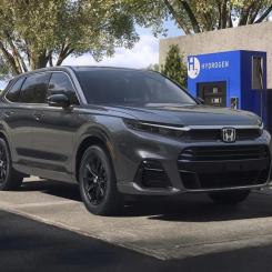 En marknadsbild av Honda CR-V e:FCEV. Foto: Honda