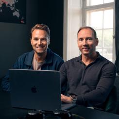 Mathias Rebane och Johan Sund. Foto: Copilot Capital