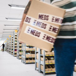 Gordon Delivery levererar receptbelagda läkemedel i obruten kylkedja. Foto: MEDS