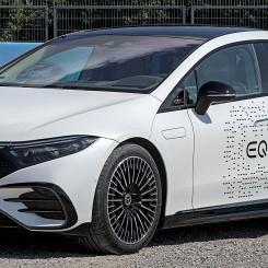 Mercedes-Benz EQS får ett nytt "ansikte". Foto: Wikipedoa Common Lic. Kredit: Alexander Migl