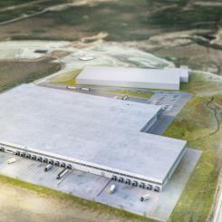 Bygget förväntas stå färdig under det första kvartalet 2025. Foto: Hemtex