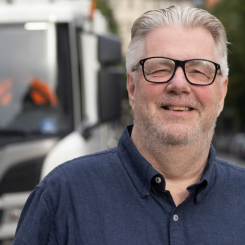 MRF höjer  prognosen för försäljningen av tunga lastbilar under 2022. Foto: MRF
