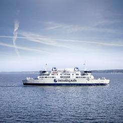 Färjorna över Öresund har haft den mest trafikerade november på de senaste 17 åren. Foto: Molslinjen