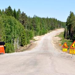 Den största delen av vägnätet utgörs av vanliga vägar, totalt drygt 73 670 kilometer. Av dessa har 8 485 kilometer mycket dåligt tillstånd och 15 663 kilometer dåligt tillstånd. Foto: Transportföretagen