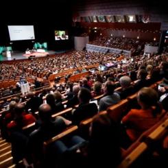 Inledning av tidigare Transportforum. Foto: Hejdlösa bilder AB