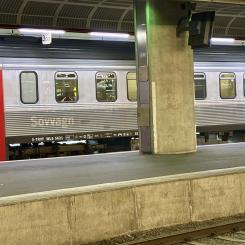 Nattåg på Stockholms centralstation. Foto: Stina Wickenberg