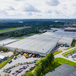 Logistikfastighet i Borås. Fotograf: Daniel Larsson