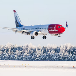 Norwegian kommer att flyga Stockholm Arlanda Airport - Åre Östersund två gånger i veckan. Foto: Jörgen Syversen, Norwegian