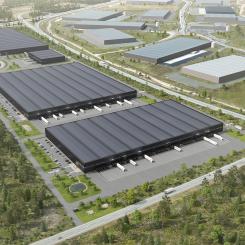 Ambitionen är att påbörja byggproduktion under första halvåret 2024. Foto: Nordsten Development