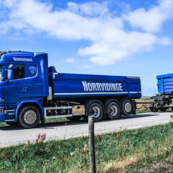 Norrvidinge stärker sin position som aktör inom anläggningslogistik. Foto: Norrvidinge