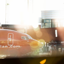 Norwegian hade 1,9 miljoner passagerare i september. Foto: Norwegian