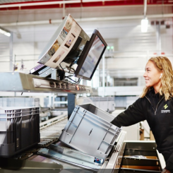 Nowaste har för installationen av AutoStore valt Swisslog som partner. Foto: Nowaste