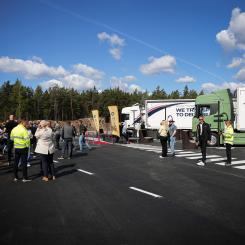 Invigningen i Oskarshamn. Foto: Erinion