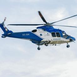 Ambulanshelikopter luftburen intensivvård. Foto: Staffan Claesson