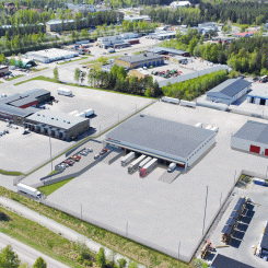 Den nya terminalen. Bild: Schenker