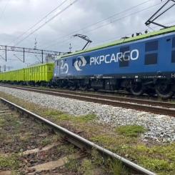 Med de nya vagnarna räknar PKP Cargo med att förbättra logistikflödena för byggmaterial över hela Polen och därmed bidra till snabbare leveranser och mer kostnadseffektiva byggprojekt. Foto: PKP Cargo