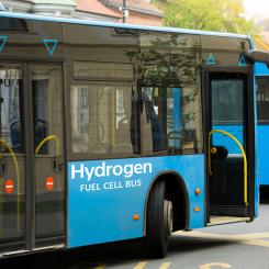 Nytt forskningsprojekt ska utvärdera vätgasbussar i kallt klimat. Foto:  ivl