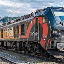 OnRail EuroDual 159 005 vid Støren, Dovrebanan i Norge. Foto: Flickr/ Onrail