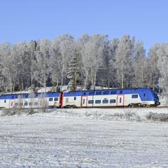 Mälartåg. Foto Niklas Björling