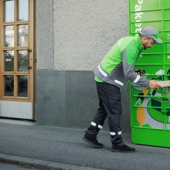 Paketbox. Foto: Bring