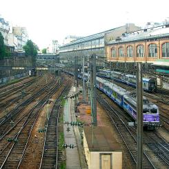 Franskt regionaltåg anländer till stationen Saint Lazare i Paris. Foto: Wikipedia Common, kredit:Remi Jouan