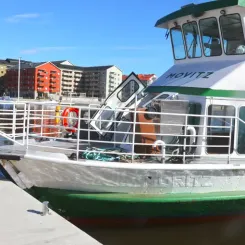 Pendeltrafik testas mellan Finnkajen i Sundsvall och Karlsvikspiren på Alnö. Foto: Sundsvall kommun