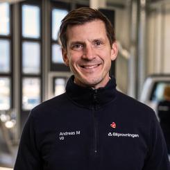 Bilprovningens vd Andreas Myhrman Foto: Bilprovningen