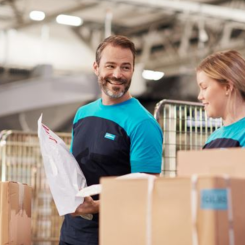 PostNord laddar inför Black Friday. Foto: PostNord
