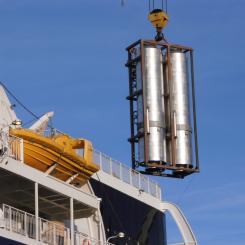 Online-skrubbersystemsdesign (s.k. öppna scrubbers) installeras på Color Lines Fartyg Superspeed II. Foto: Wärtsilä