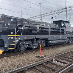 Röjningslok Ånge. Foto: Railcare