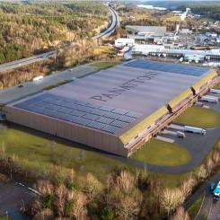 Panattonis nya logistikpark i Mölnlycke. Bild: Panattoni