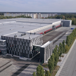 Fastighetens totala yta sträcker sig över 94 000 kvadratmeter. Fotograf: Rimi Baltic