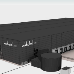RO-Gruppen tar uppdraget av CA Fastigheter att uppföra miljöcertifierad kontor- och lagerbyggnad i Borås. Bild: RO-Gruppen